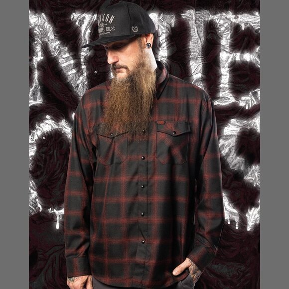 DIXXON FLANNEL x CANNIBAL CORPSE Flannel Shirt - Men's 2XL - Collab - Picture 2 of 12